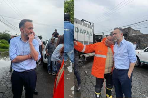 Video: Tormenta causa estragos en Metepec; trabajan más de 100 elementos en las inundaciones